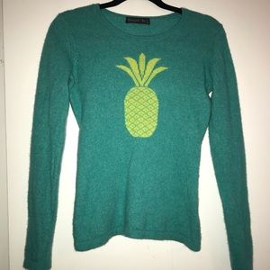 Cashmere pineapple sweater 🍍